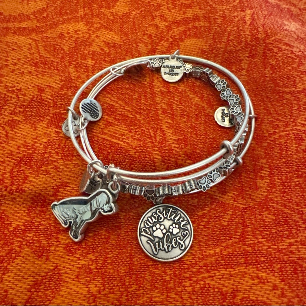 Amex and Ani Pawsitively 3 bangle set
